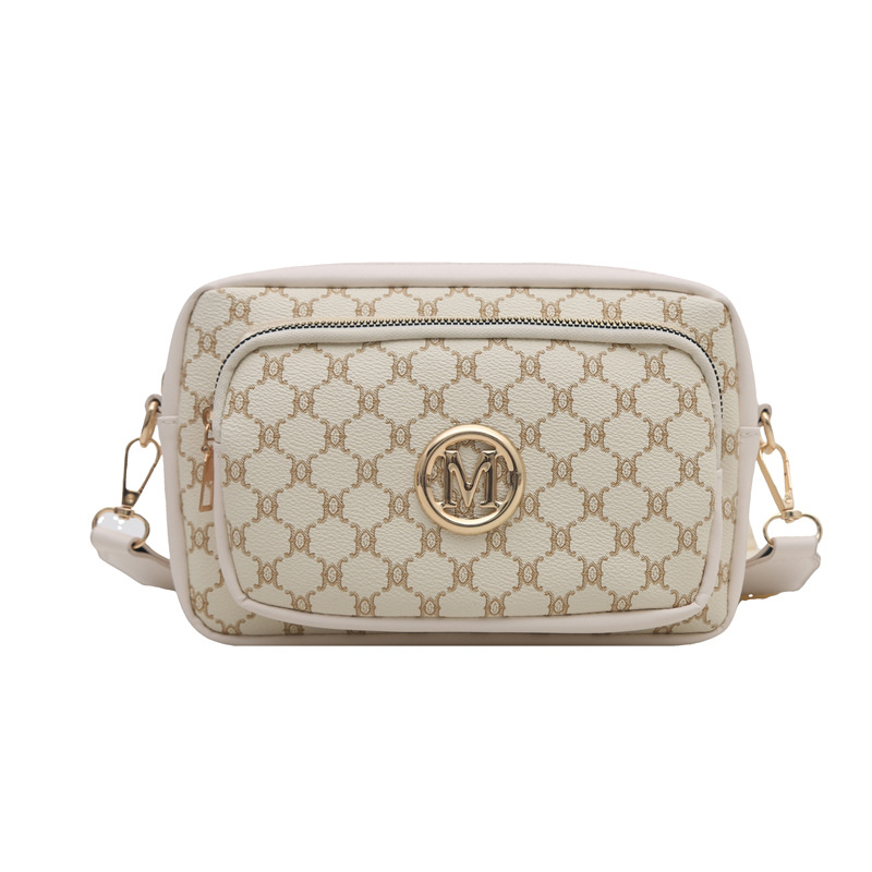 2025 New Trendy One-Shoulder Women's Square Bag PU Zip Crossbody Phone Bag - Image 5
